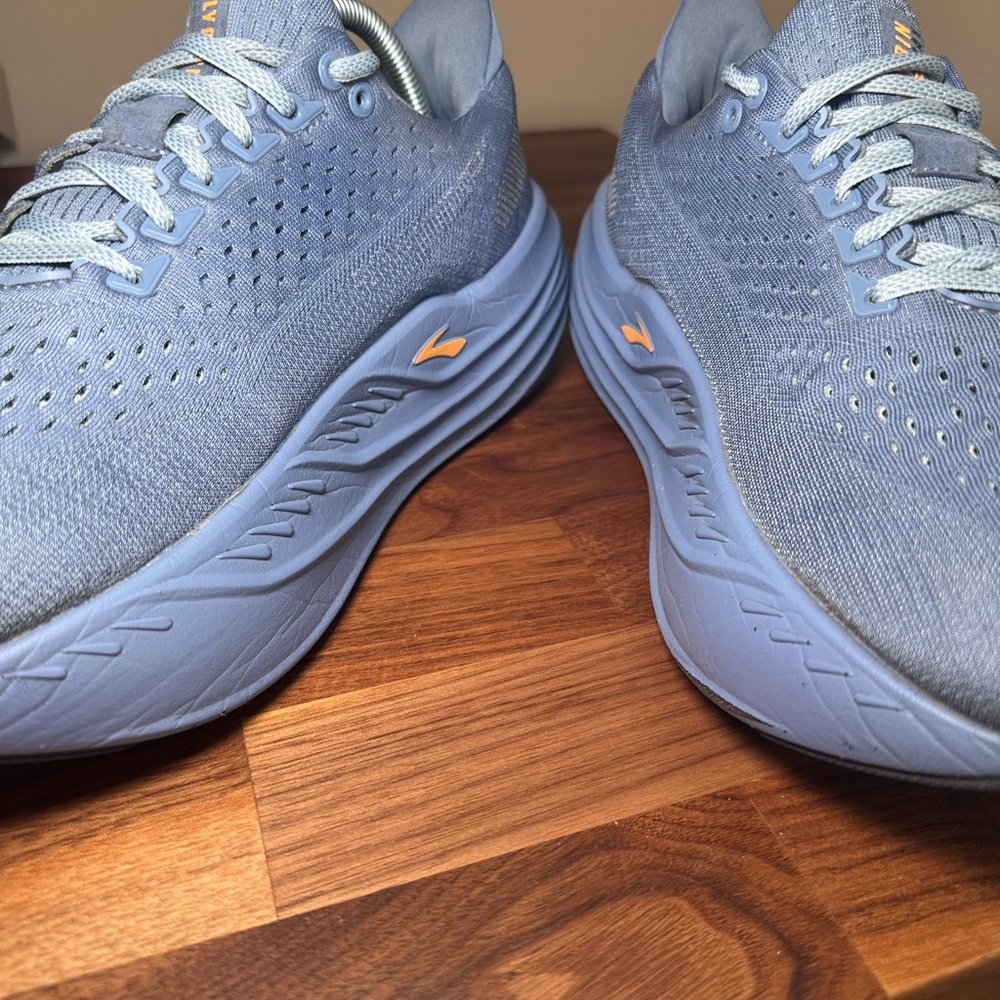 Brooks Blue and Orange Athletic Shoes - Picture 6 of 7